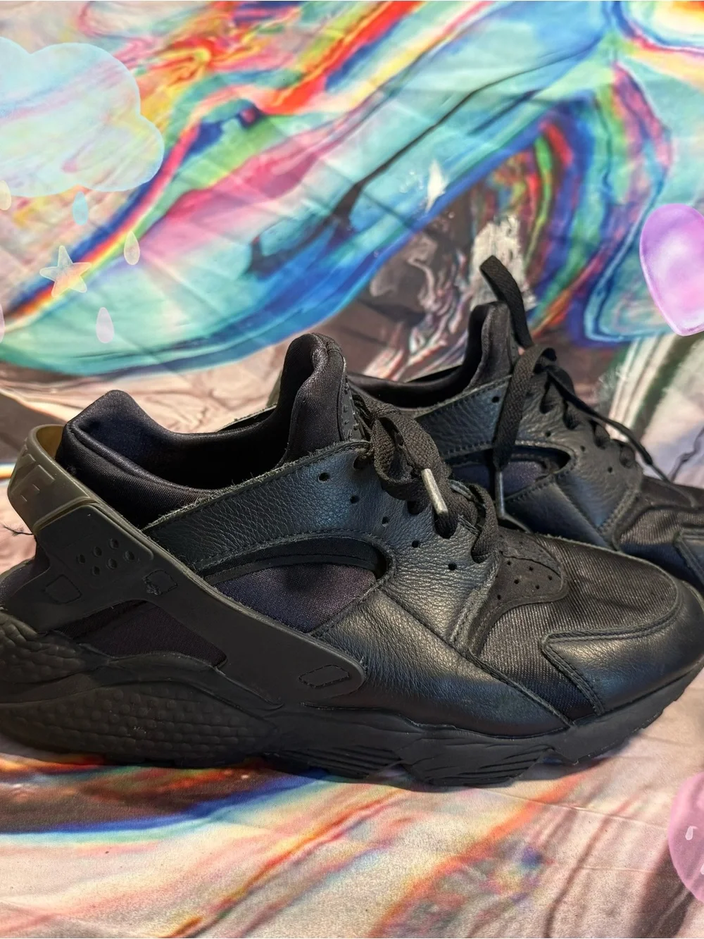 Women’s 10.5 Nike Black Athletic Sneakers - Classic All-Black Style